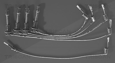 Triscan Zündleitungssatz [Hersteller-Nr. 88607145] für Kia, Mazda von TRISCAN