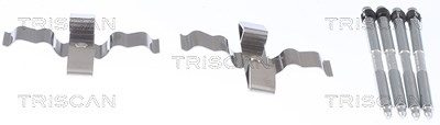 Triscan Zubehörsatz, Scheibenbremsbelag [Hersteller-Nr. 8105111631] für BMW, Mini von TRISCAN