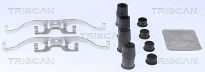 Triscan Zubehörsatz, Scheibenbremsbelag [Hersteller-Nr. 8105161621] für Ford von TRISCAN