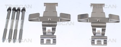 Triscan Zubehörsatz, Scheibenbremsbelag [Hersteller-Nr. 8105231617] für Audi, Mercedes-Benz von TRISCAN