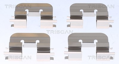 Triscan Zubehörsatz, Scheibenbremsbelag [Hersteller-Nr. 8105431639] für Citroën, Hyundai, Kia von TRISCAN