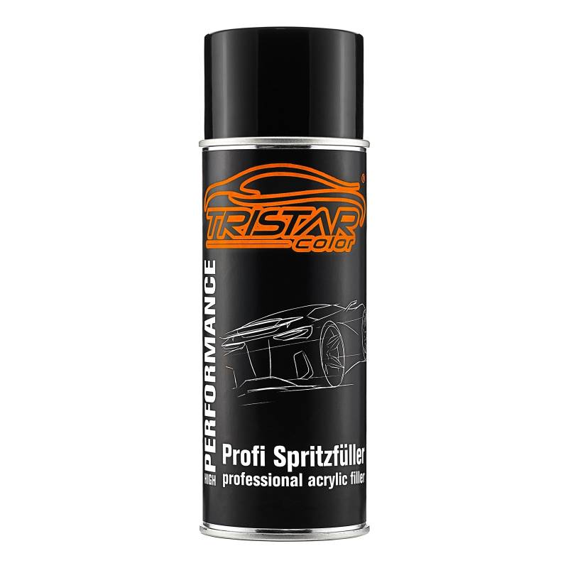 TRISTARcolor Füller Spritzfüller Haftgrund Grundierung Spritzspachtel für Autolack schwarz Spraydose 400 ml von TRISTARcolor