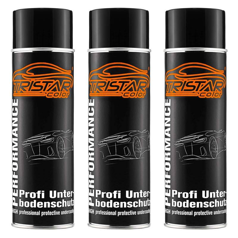 TRISTARcolor Unterbodenschutz Steinschlagschutz Kunstharzbasis Kautschuk schwarz 1,5 Liter von TRISTARcolor