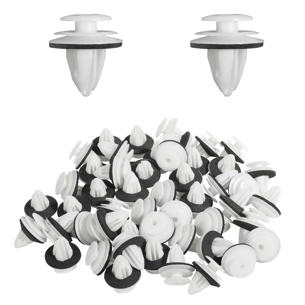 TRKETK 100 Stück Automobil Befestigungsclips Türverkleidung Clips Universal Auto Tür Klips mit Schwammpad Pad Design Plastik Stoßstange Klammern Verstärkungs Clip Universelles Autozubehör TRKETK 100 Stück Automobil Befestigungsclips Türverkleidung Clips Universal Auto Tür Klips mit Schwammpad Pad Design Plastik Stoßstange Klammern Verstärkungs Clip Universelles Autozubehör von TRKETK