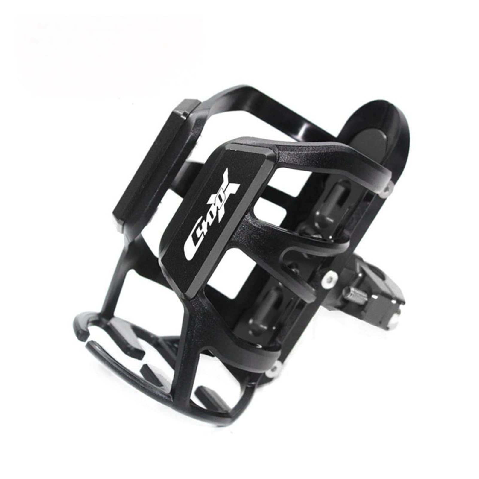 TRNMOP Für B=M=W C400X C 400 X C400GT C400GT CNC Motorrad Lenker Stoßstange Getränkehalter Getränkehalter(Black A) von TRNMOP