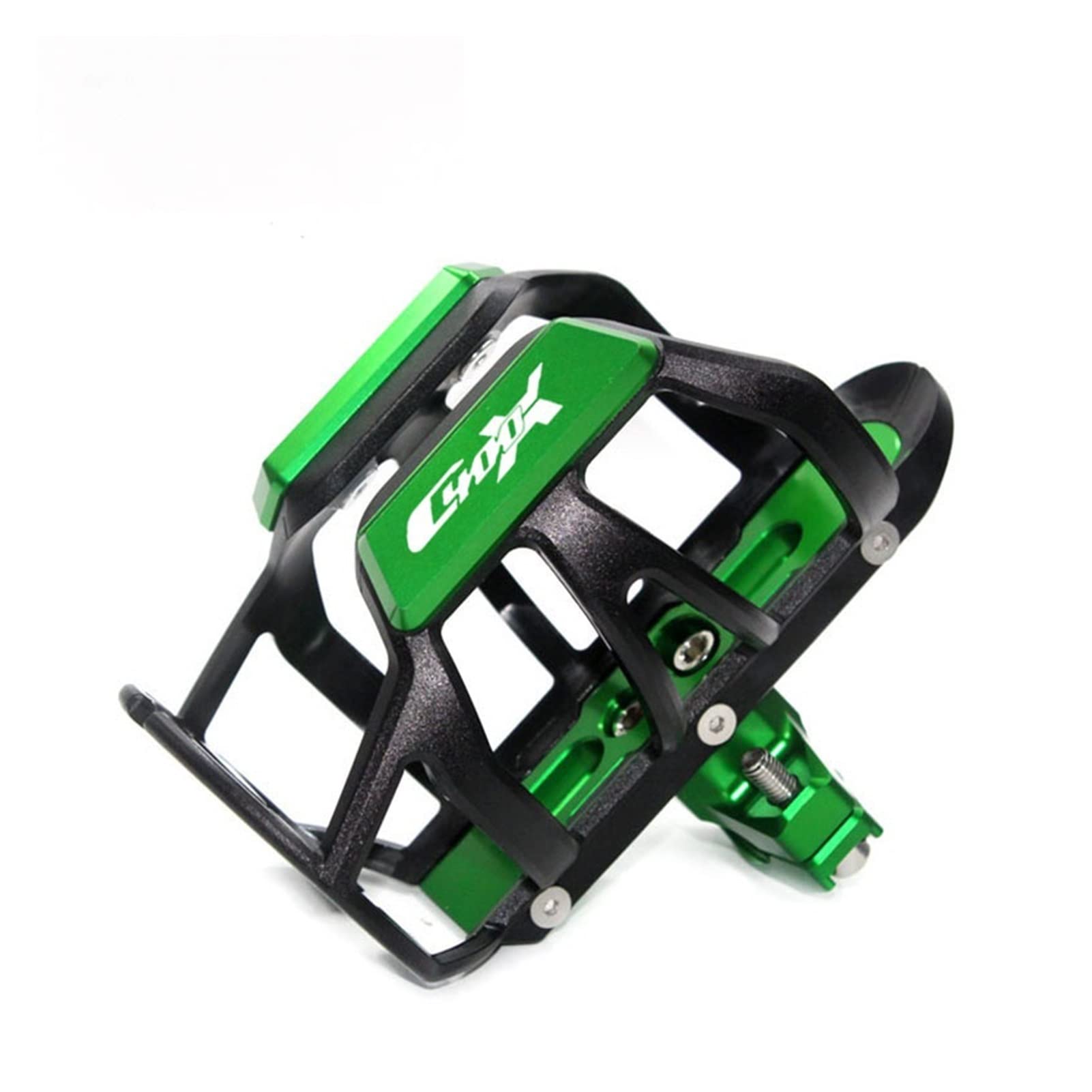 TRNMOP Für B=M=W C400X C 400 X C400GT C400GT CNC Motorrad Lenker Stoßstange Getränkehalter Getränkehalter(Green E) von TRNMOP