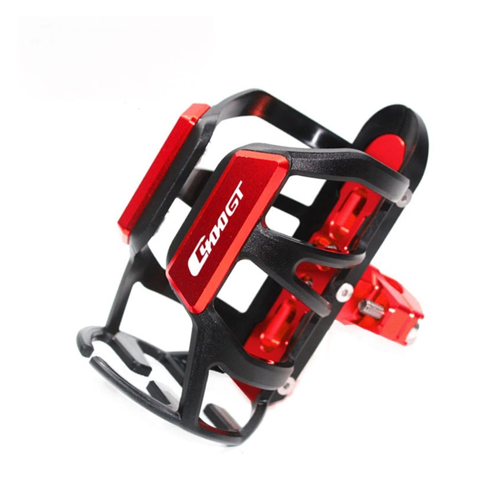 TRNMOP Für B=M=W C400X C 400 X C400GT C400GT CNC Motorrad Lenker Stoßstange Getränkehalter Getränkehalter(ROT) von TRNMOP