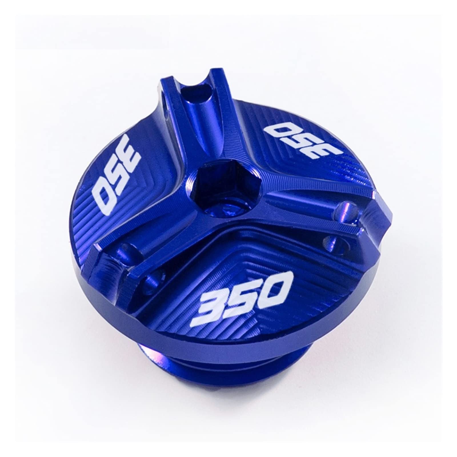 TRNMOP Für Honda Forza 350 FORZA350 NSS350 2018-2022 Motorrad Öleinfülldeckel Ölfilterdeckel Zubehör(BLAU) von TRNMOP