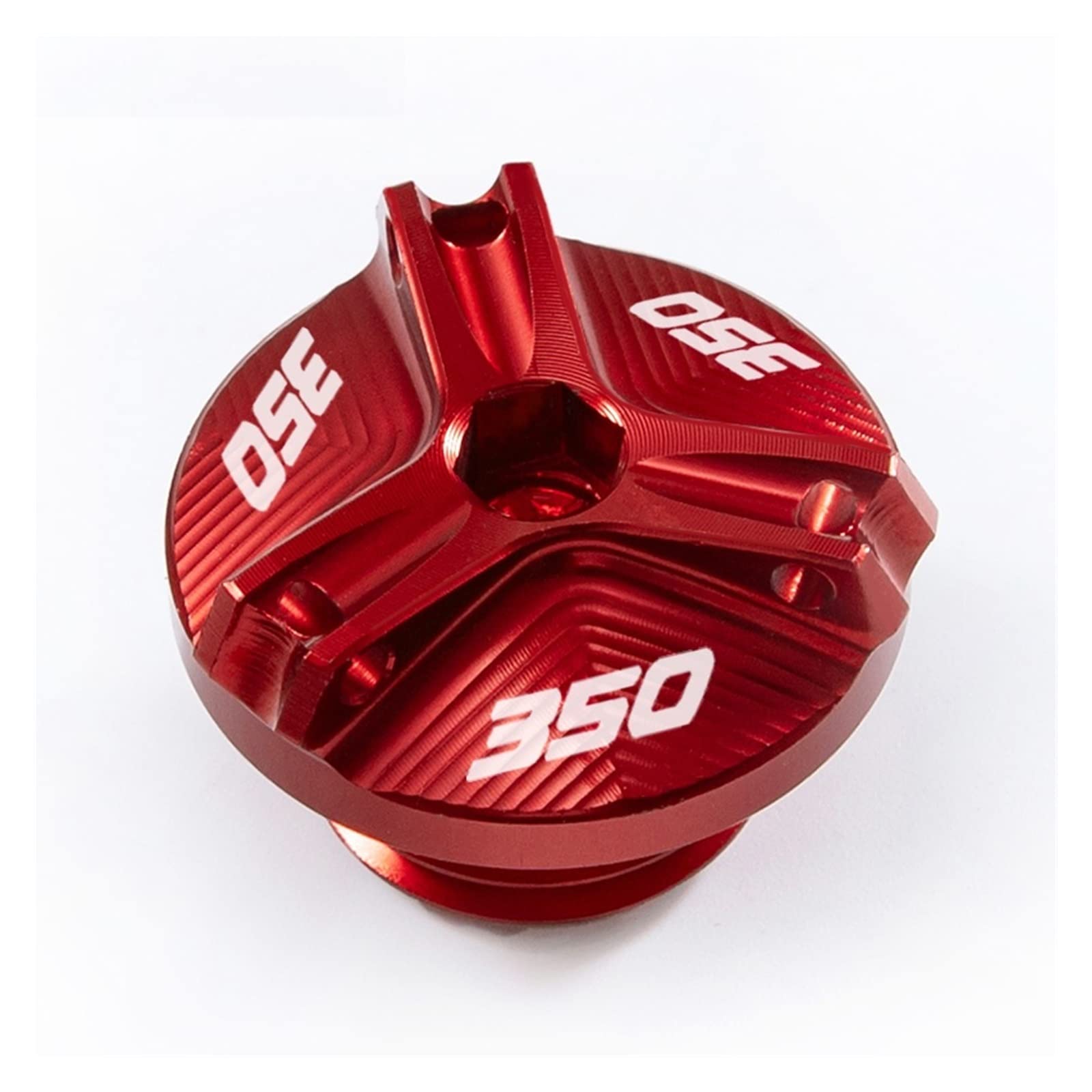 TRNMOP Für Honda Forza 350 FORZA350 NSS350 2018-2022 Motorrad Öleinfülldeckel Ölfilterdeckel Zubehör(ROT) von TRNMOP