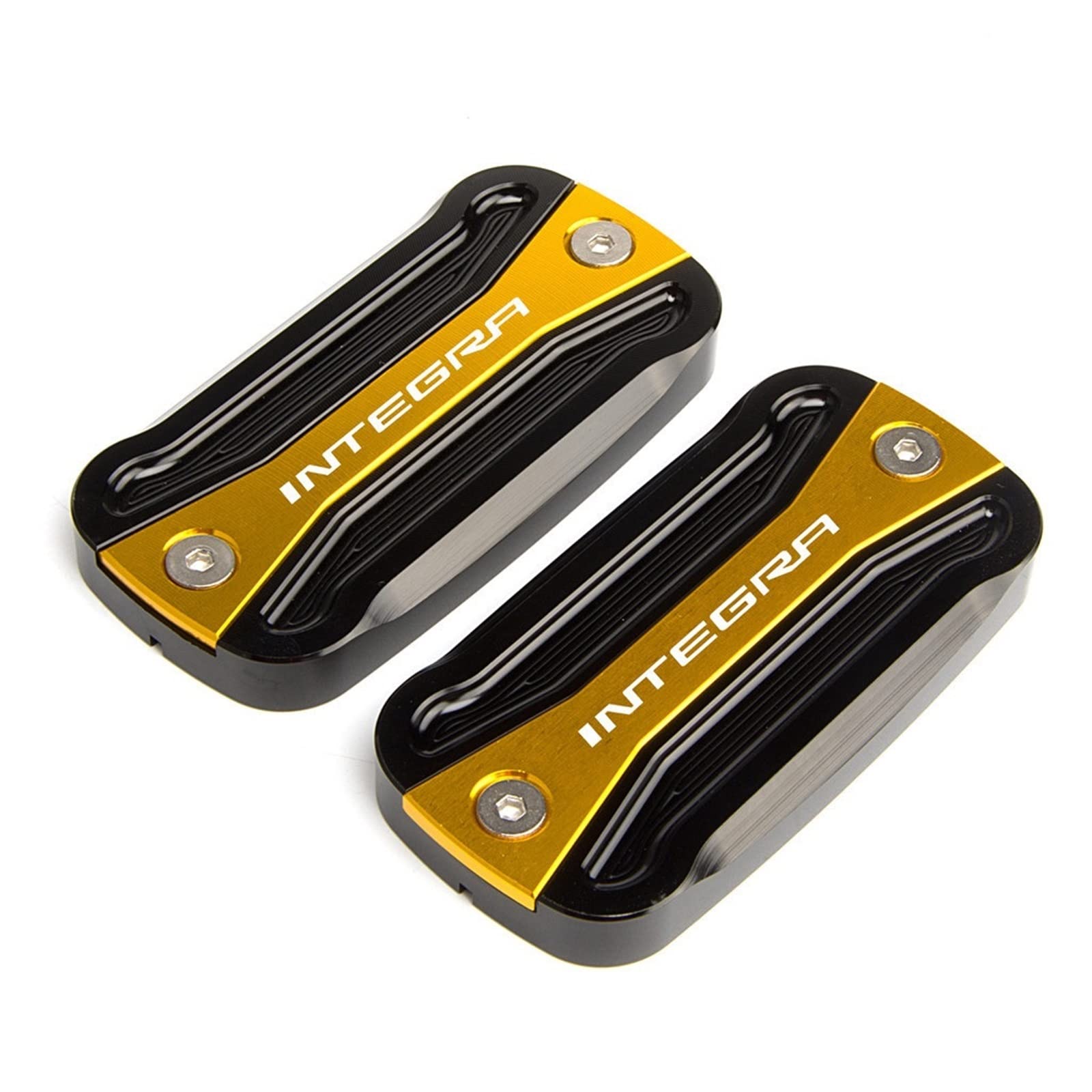 TRNMOP Für Honda Integra 700 750 DCT NC750 Motorrad Vorderradbremse Hauptzylinder Flüssigkeitsbehälter Deckel Ölkappe(Gold) von TRNMOP