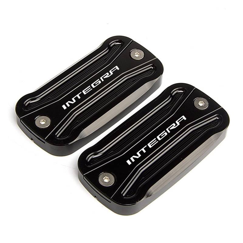 TRNMOP Für Honda Integra 700 750 DCT NC750 Motorrad Vorderradbremse Hauptzylinder Flüssigkeitsbehälter Deckel Ölkappe(SCHWARZ) von TRNMOP