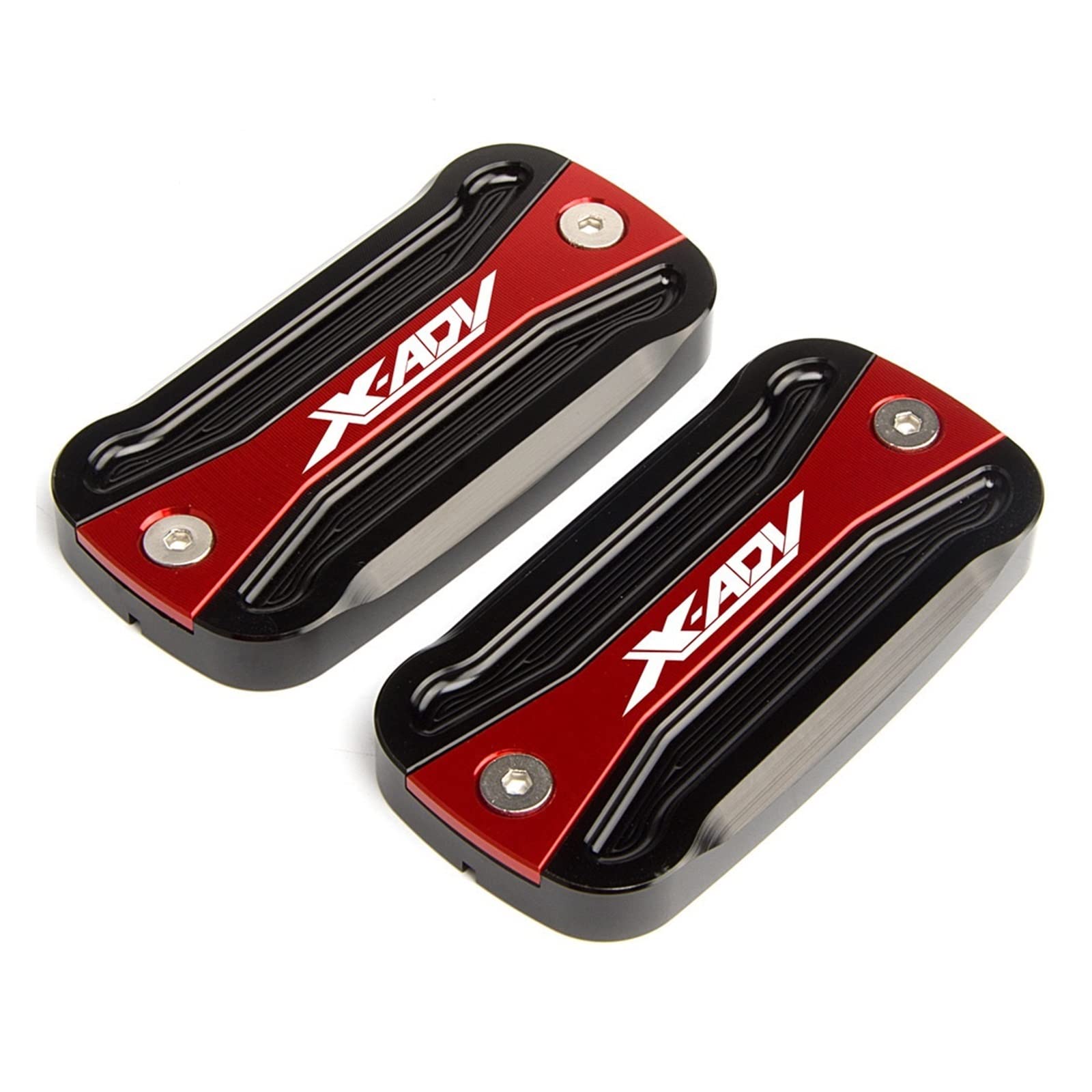 TRNMOP Für Honda XADV 750 2021 Zubehör X ADV 300 1000 2017-2021 Motorrad Ölfilterdeckel Motorstecker&Bremsflüssigkeitsbehälterkappen(ROT) von TRNMOP