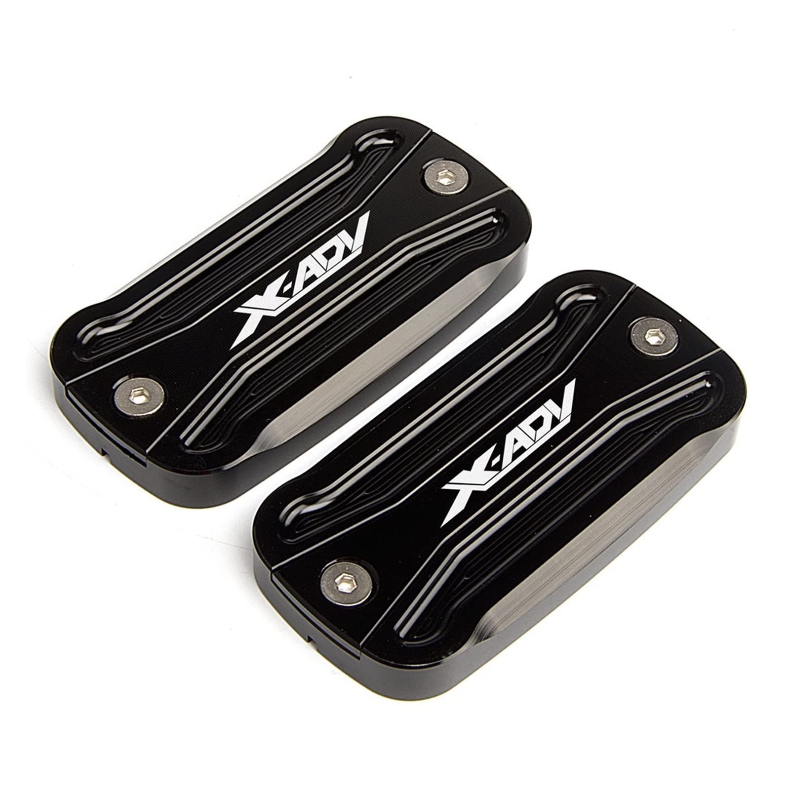 TRNMOP Für Honda XADV 750 2021 Zubehör X ADV 300 1000 2017-2021 Motorrad Ölfilterdeckel Motorstecker&Bremsflüssigkeitsbehälterkappen(SCHWARZ) von TRNMOP