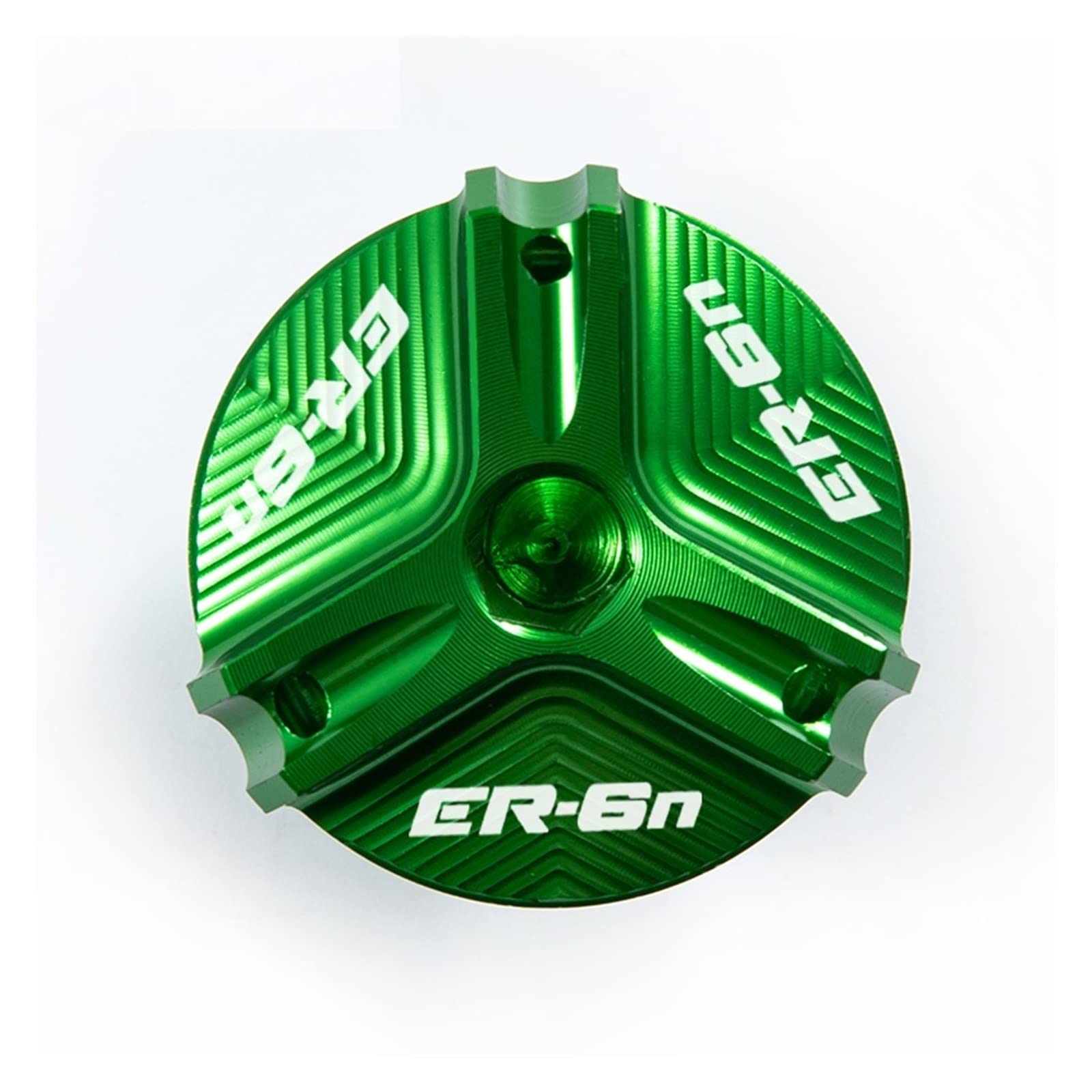 TRNMOP Für Kawasaki ER6N ER-6N 2009-2016 Motorrad Öleinfülldeckel Ölfilterdeckel Zubehör(GRÜN) von TRNMOP
