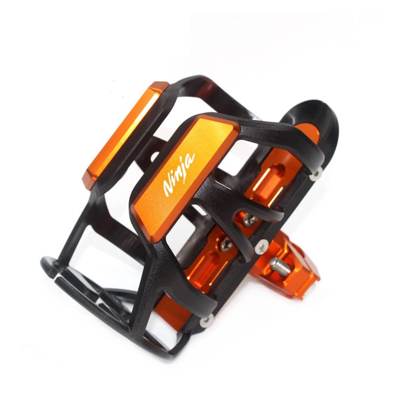 TRNMOP Für Kawasaki Ninja 250 400 300 650 1000 /SX ZH2 ZX6R ZX10R ZX25R ER6N Motorrad Lenker Stoßstange Getränkehalter Getränkehalter(ORANGE) von TRNMOP