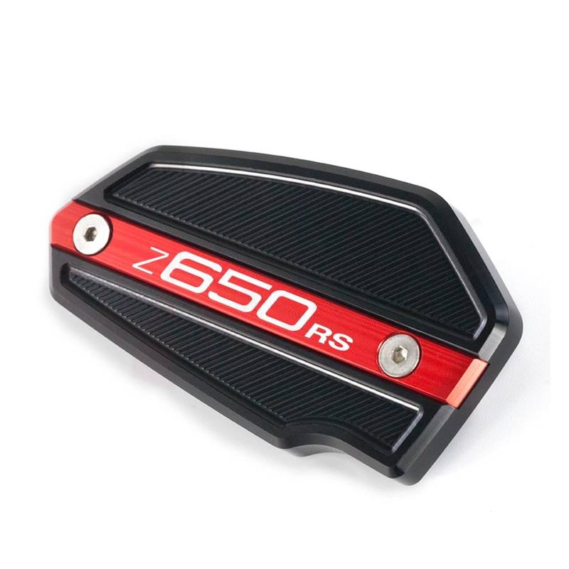 TRNMOP Für Kawasaki Z650RS Z 650RS Z650 RS 2022 Motorradzubehör CNC-Bremsflüssigkeitsbehälterdeckel Vorne Ölzylinderdeckel(ROT) von TRNMOP