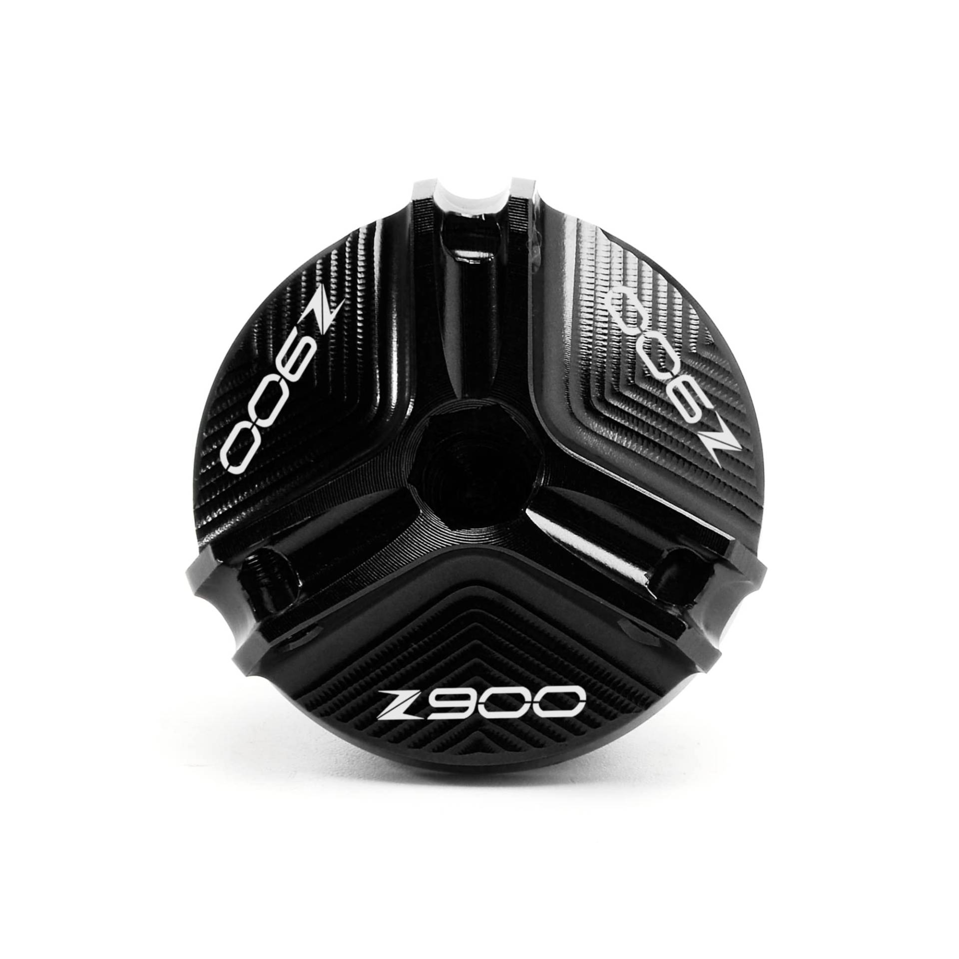 TRNMOP Für Kawasaki Z900 Z 900 ABS 2017-2022 2021 Motorradzubehör Vorderer Hinterer Bremsflüssigkeitsbehälterdeckel Deckel Öleinfülldeckel(SCHWARZ) von TRNMOP