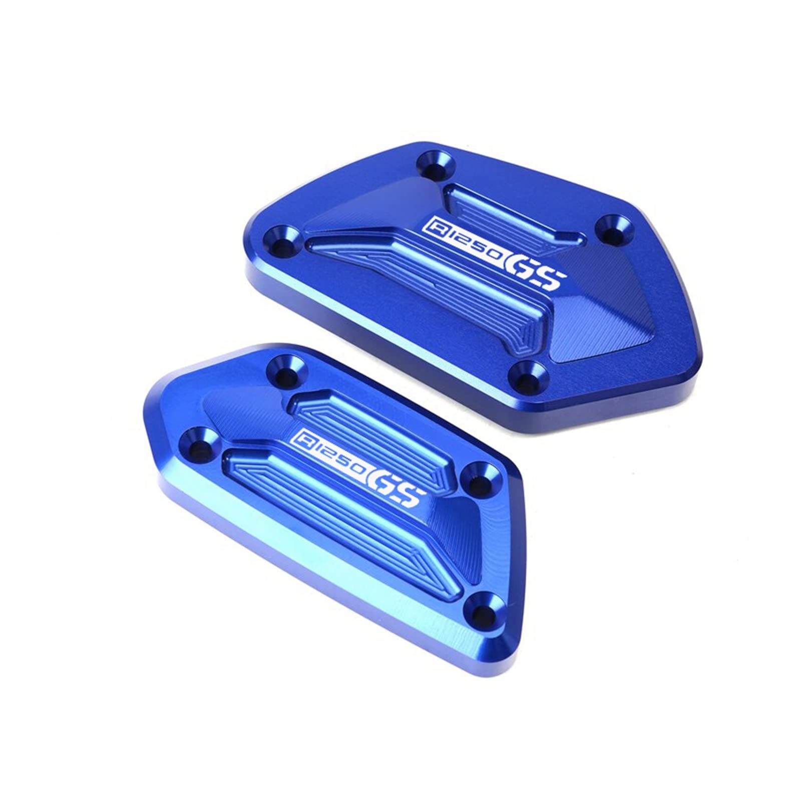 TRNMOP Für R1250GS R 1250 GS R1250 GS Adventure 2018-2021 2020 Motorradzubehör CNC Vorderradbremse Ölbehälter Tankdeckel(BLAU) von TRNMOP
