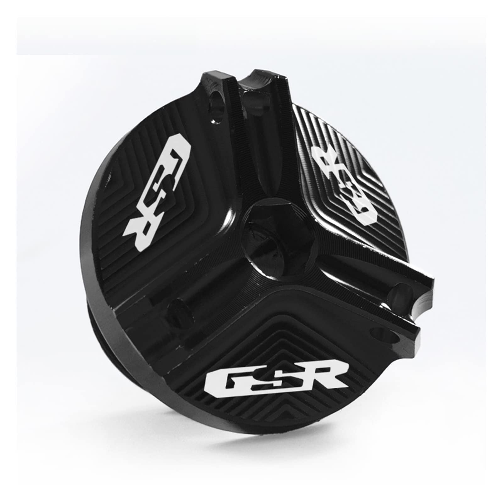 TRNMOP Für Suzuki GSR400 GSR600 GSR750 GSR 400 GSR 600 GSR 750 Motorrad Öleinfülldeckel Ölfilterdeckel Zubehör(SCHWARZ) von TRNMOP