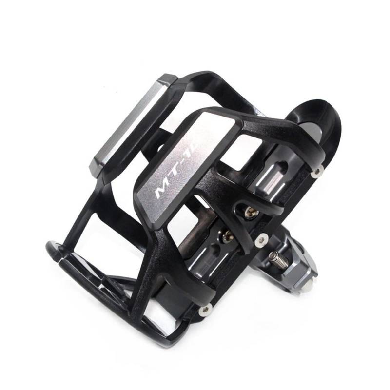 TRNMOP Für Yamaha MT-10 MT10 MT CNC Motorrad Lenker Stoßstange Becherhalter Getränkehalter(Grau) von TRNMOP