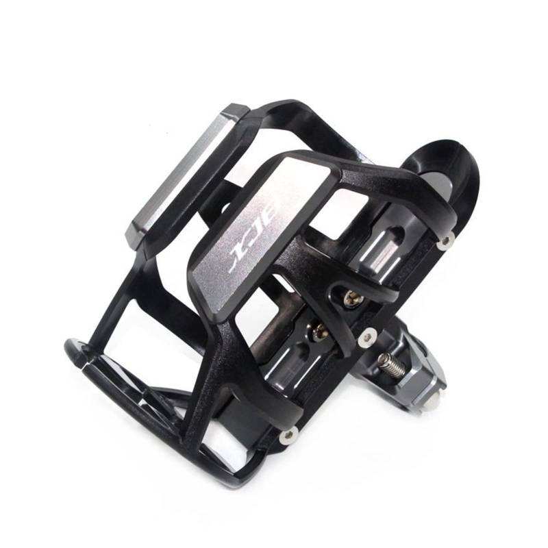 TRNMOP Für Yamaha XJ6 XJ-6 Xj6 CNC Motorrad Lenker Stoßstange Getränkehalter Getränkehalter(Grau) von TRNMOP