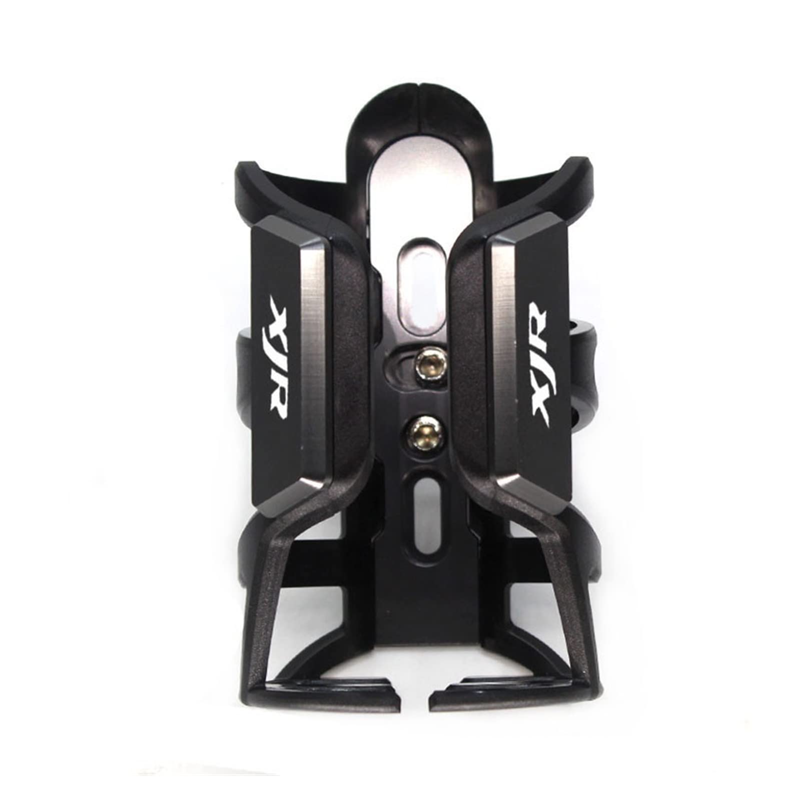 TRNMOP Für Yamaha XJR400 XJR1200 XJR1300 XJR 400 1200 1300 CNC Motorrad Lenker Stoßstange Getränkehalter Getränkehalter(SCHWARZ) von TRNMOP