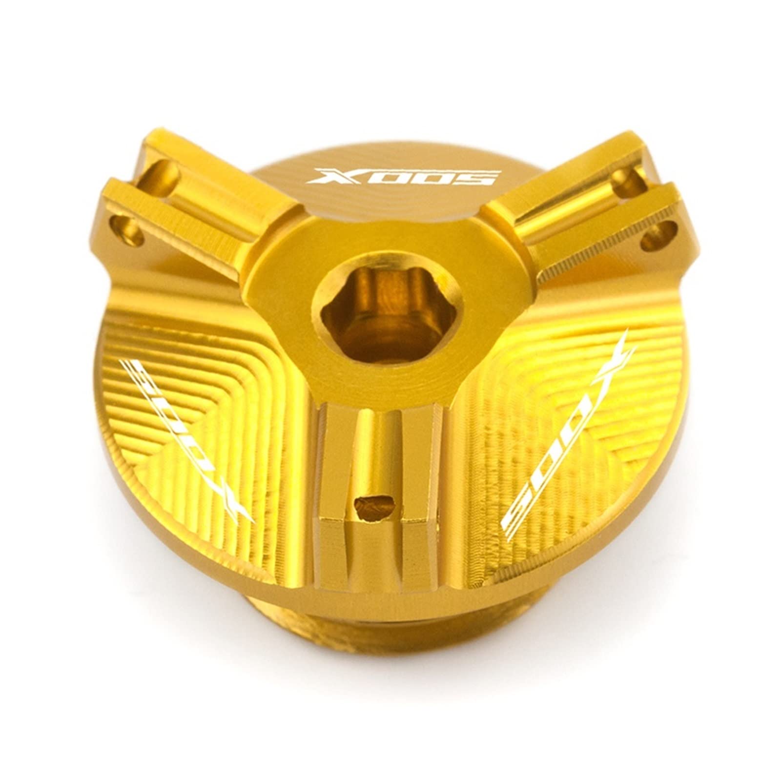 TRNMOP Motorrad Motoröl Kraftstoff Einfüllfilter Tankdeckel Deckel Stecker Für Honda CB500X CB 500X 2013-2020(Gold) von TRNMOP