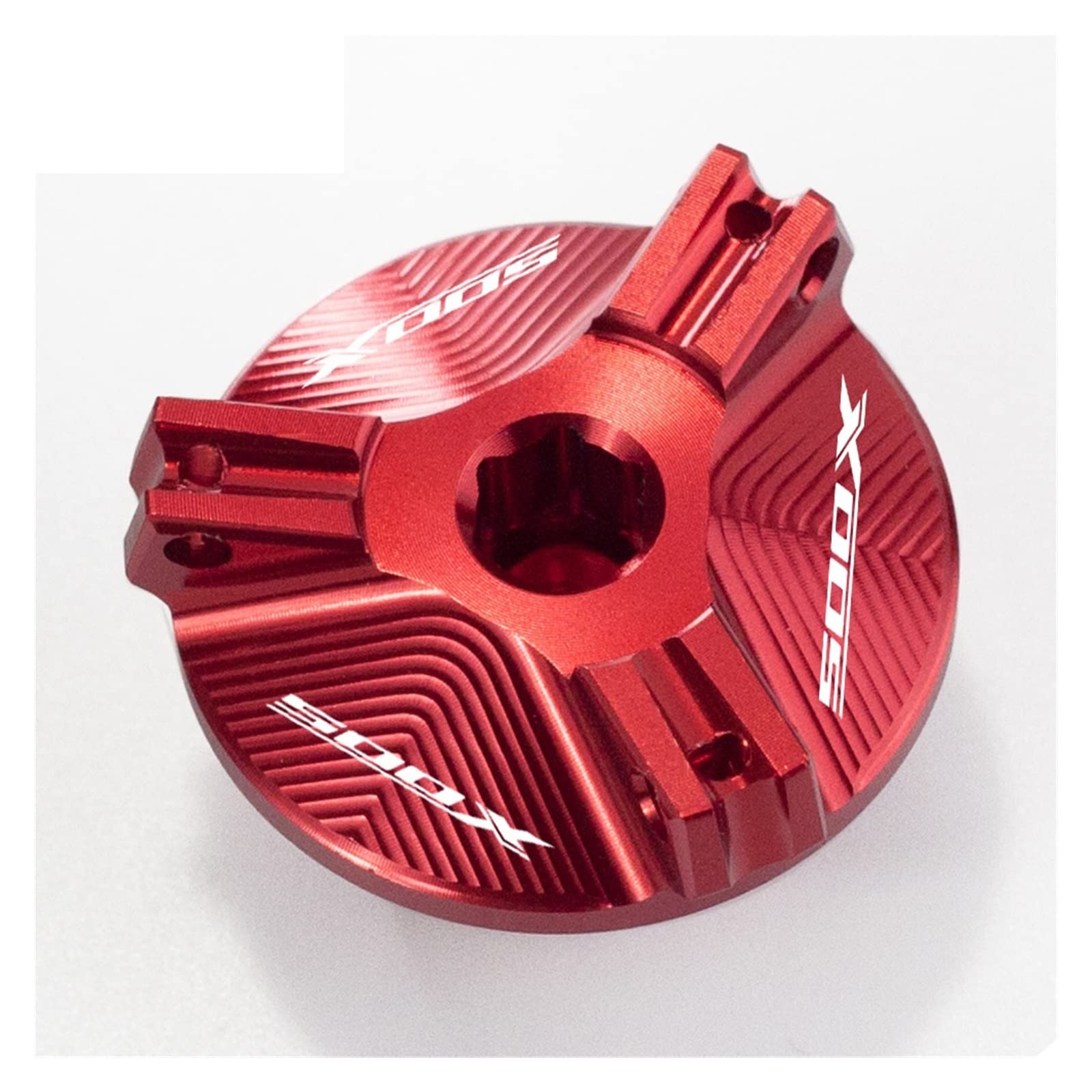 TRNMOP Motorrad Motoröl Kraftstoff Einfüllfilter Tankdeckel Deckel Stecker Für Honda CB500X CB 500X 2013-2020(ROT) von TRNMOP