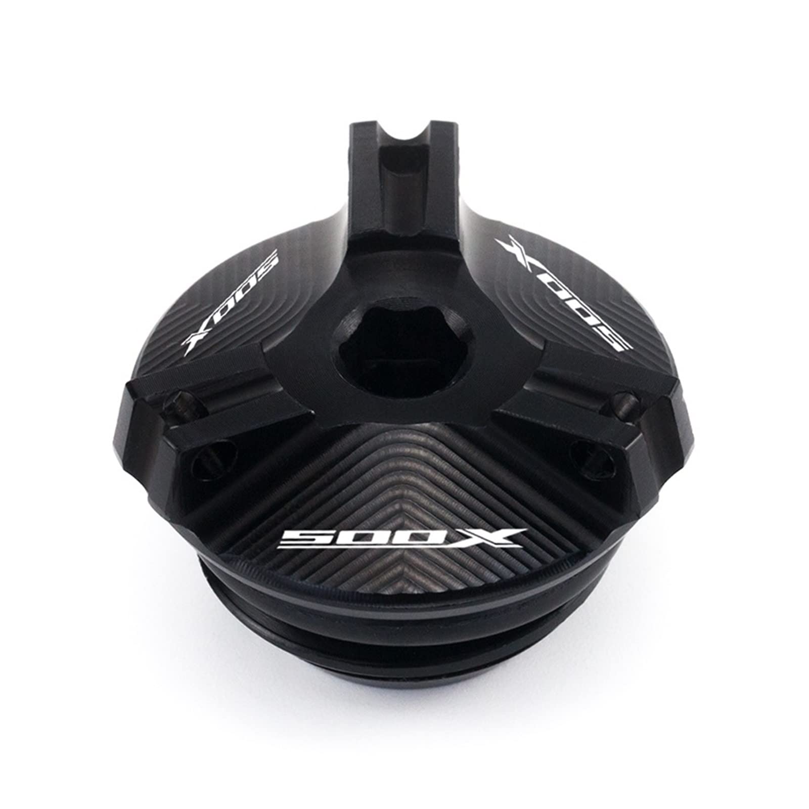 TRNMOP Motorrad Motoröl Kraftstoff Einfüllfilter Tankdeckel Deckel Stecker Für Honda CB500X CB 500X 2013-2020(SCHWARZ) von TRNMOP