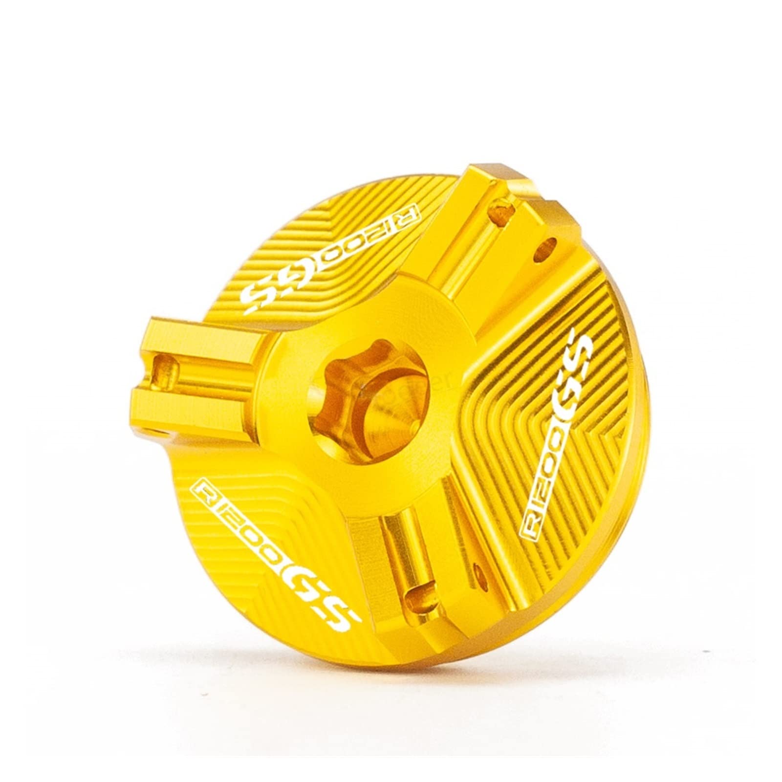 TRNMOP Motorrad Motoröl Kraftstoff Einfüllfilter Tankdeckel Deckel Stecker Für R1200 GS R 1200GS Adventure R1200GS ADV 2007-2013(Gold) von TRNMOP