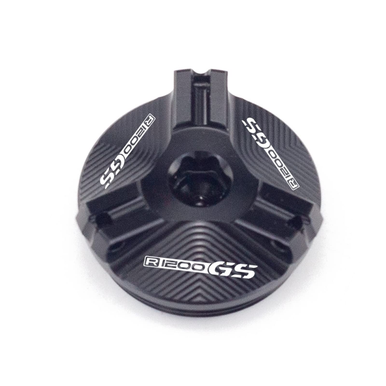 TRNMOP Motorrad Motoröl Kraftstoff Einfüllfilter Tankdeckel Deckel Stecker Für R1200 GS R 1200GS Adventure R1200GS ADV 2007-2013(SCHWARZ) von TRNMOP