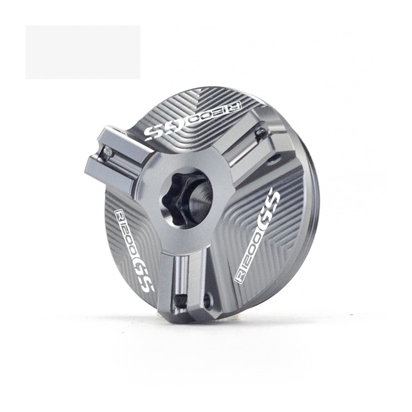 TRNMOP Motorrad Motoröl Kraftstoff Einfüllfilter Tankdeckel Deckel Stopfen Für R1200GS LC 2013-2021 R 1200GS LC Adventure(Grau) von TRNMOP