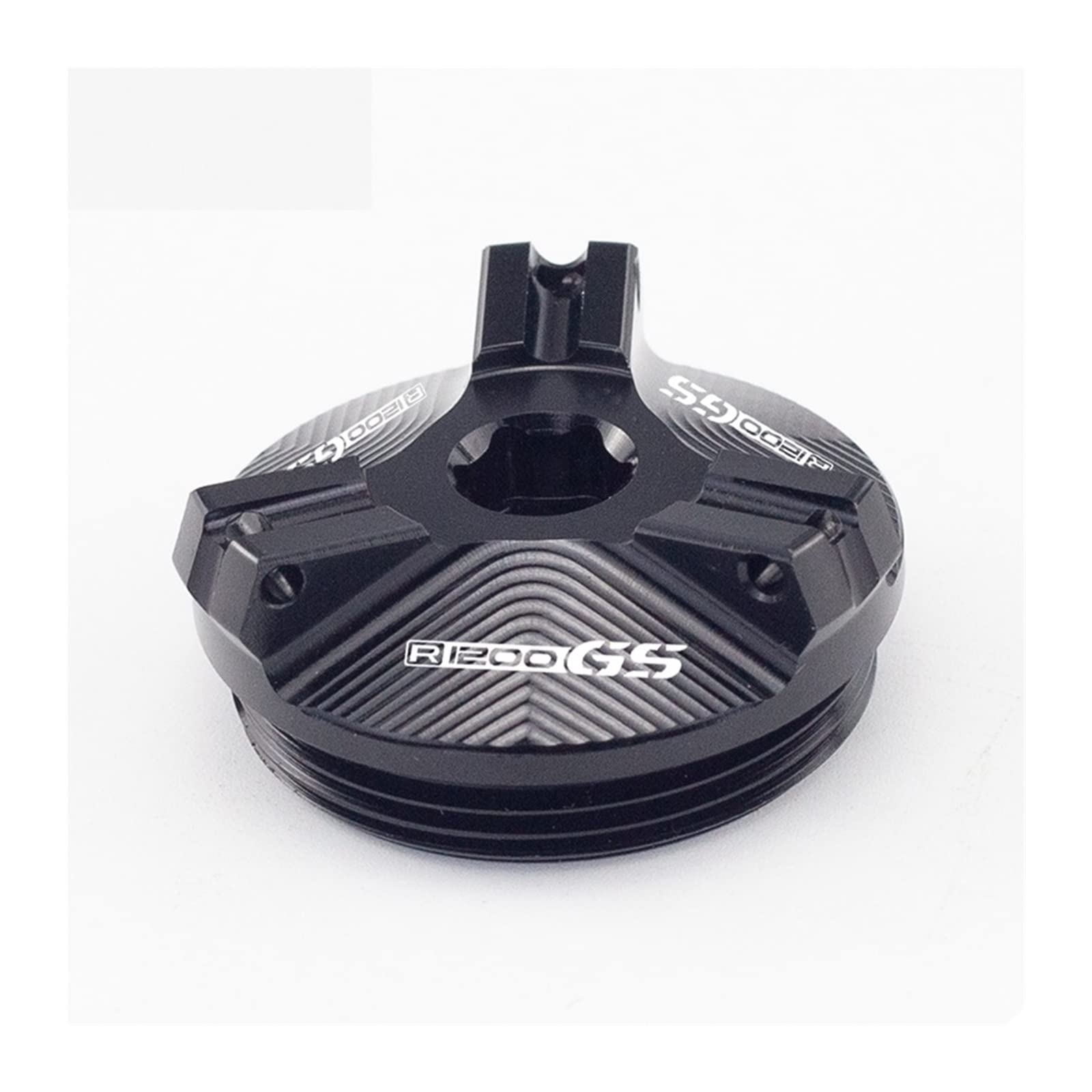 TRNMOP Motorrad Motoröl Kraftstoff Einfüllfilter Tankdeckel Deckel Stopfen Für R1200GS LC 2013-2021 R 1200GS LC Adventure(SCHWARZ) von TRNMOP