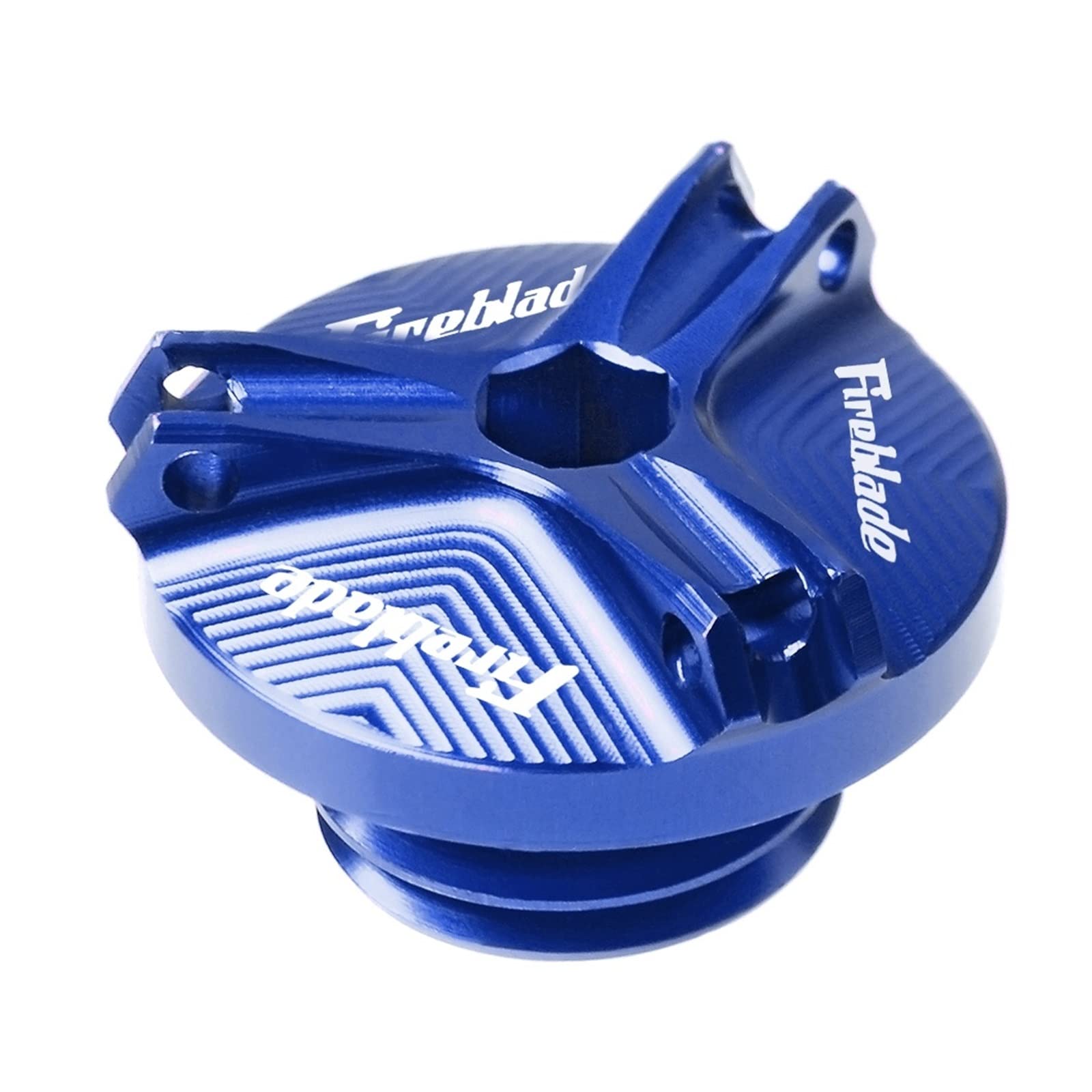 TRNMOP Motorrad Motorstecker Modifizierte Tankabdeckungen Tankdeckel Öldeckel Öldeckel Kraftstofffilter Für Honda CBR1100XX FIREBLADE 2004-2016(BLAU) von TRNMOP