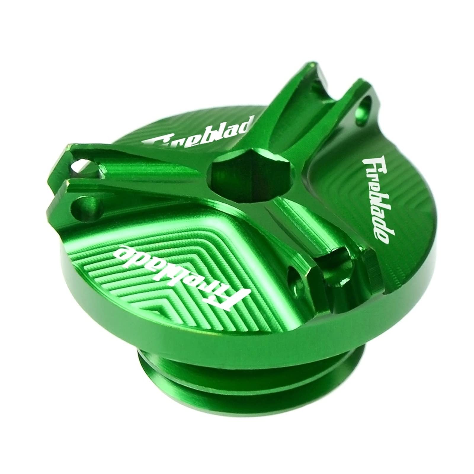 TRNMOP Motorrad Motorstecker Modifizierte Tankabdeckungen Tankdeckel Öldeckel Öldeckel Kraftstofffilter Für Honda CBR1100XX FIREBLADE 2004-2016(GRÜN) von TRNMOP