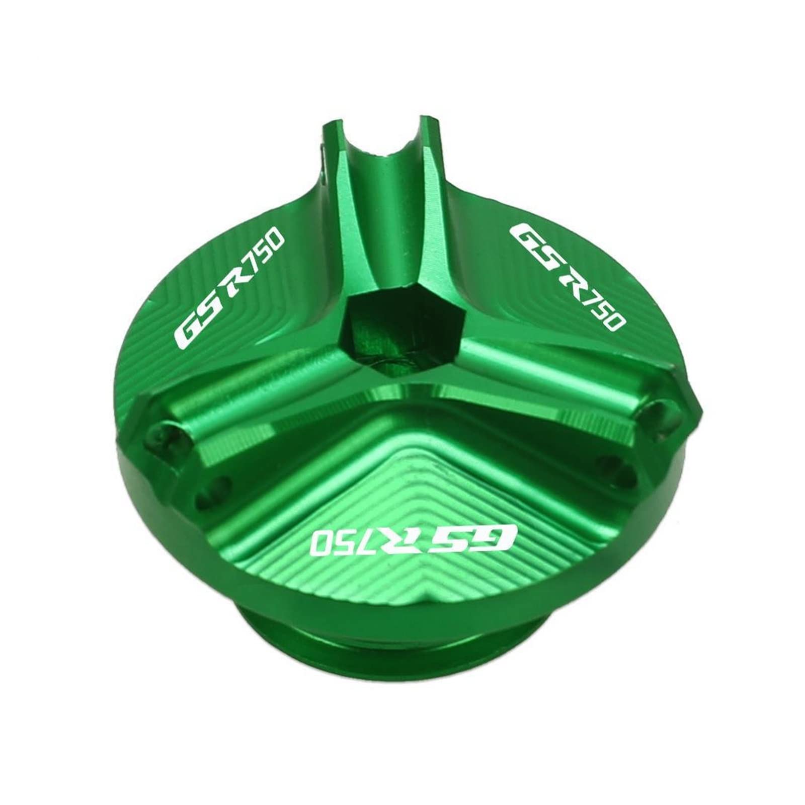 TRNMOP Otorcycle Engine Plug Modified Tank Covers Fuel Cap Öldeckel Öldeckel Kraftstofffilter Für Suzuki GSR750 1960-2016(GRÜN) von TRNMOP