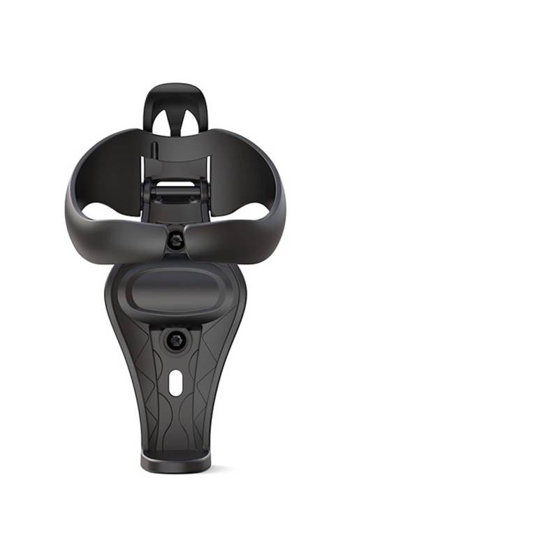 TRNMOP Universal Motorrad Outdoor Reiten ABS Flaschenhalter Tragbarer Ständer Einstellbar(SCHWARZ) von TRNMOP