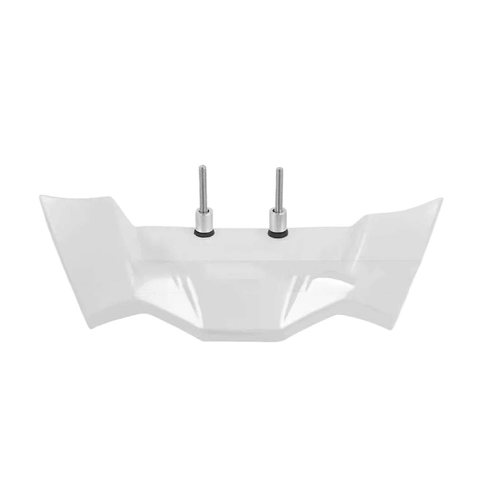 TROGPYXG Motorrad Kompatibel mit BMW S1000R 2021 2022 2023 M1000R 2023-2024 Kotflügelverkleidung vorne mit aerodynamischem Spoiler, Deportanz, Flügel (White) von TROGPYXG