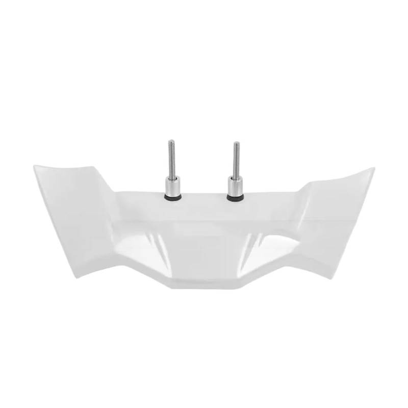 TROGPYXG Motorrad Kompatibel mit BMW S1000R 2021 2022 2023 M1000R 2023-2024 Kotflügelverkleidung vorne mit aerodynamischem Spoiler, Deportanz, Flügel (White) von TROGPYXG