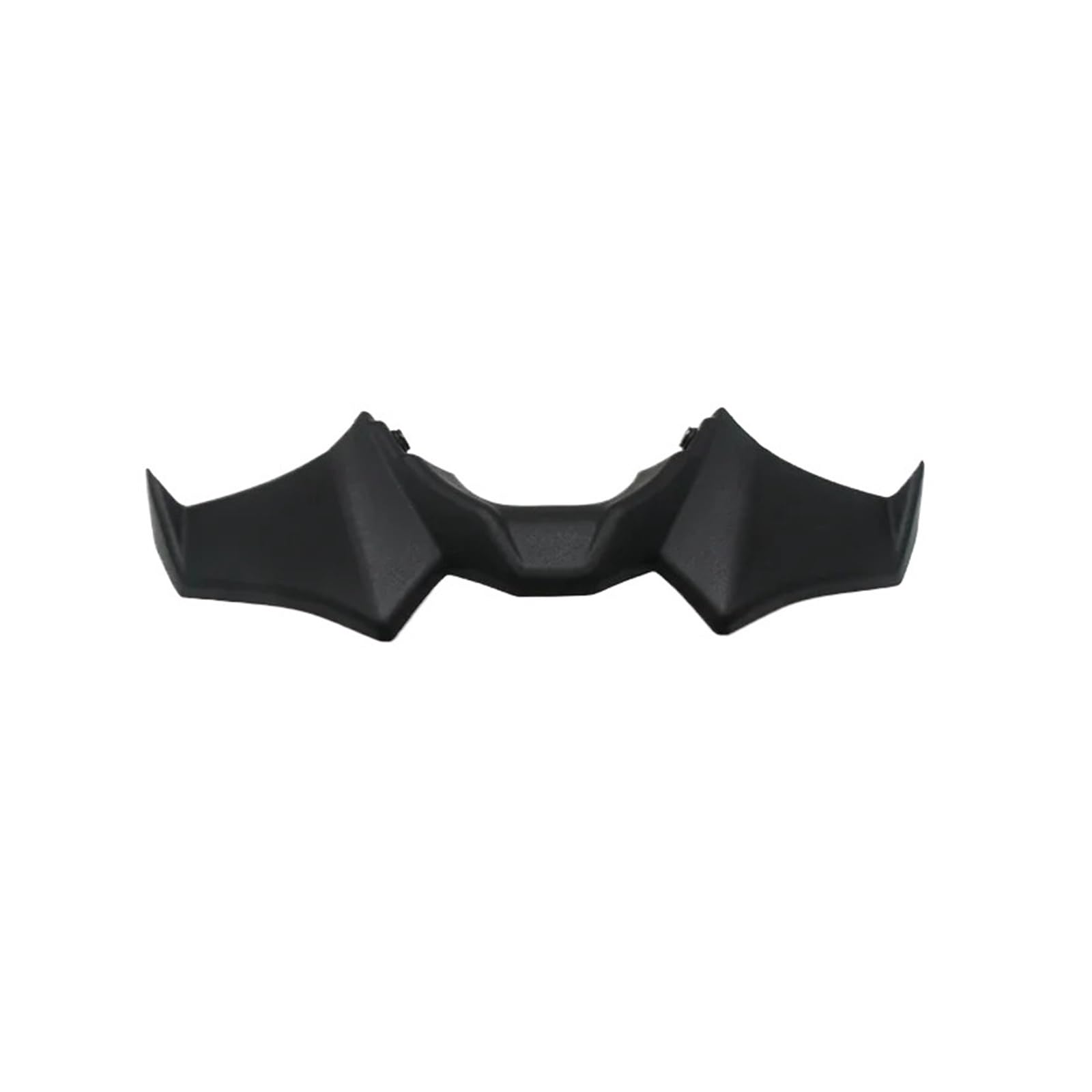 TROGPYXG Motorrad Zubehör Schwarz Naked Front Downforce Spoiler Winglet Aerodynamischer Flügel Kit Spoiler Kompatibel mit YAMAHA MT 07 2021 2022 2023 (Schwarz) von TROGPYXG