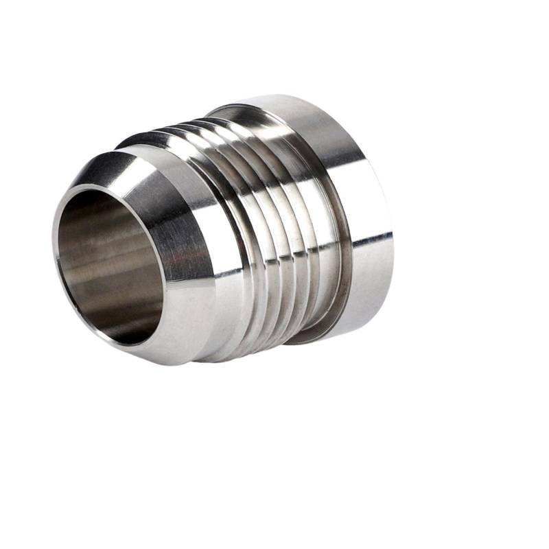 1 STÜCKE AN6 AN8 AN10 AN12 AN16 AN20 Männlich Billet Edelstahl Gerade Männlich Schweißfitting Adapter Schweißspund Nitrous Schlauchanschluss(AN4) von TROIOIUM