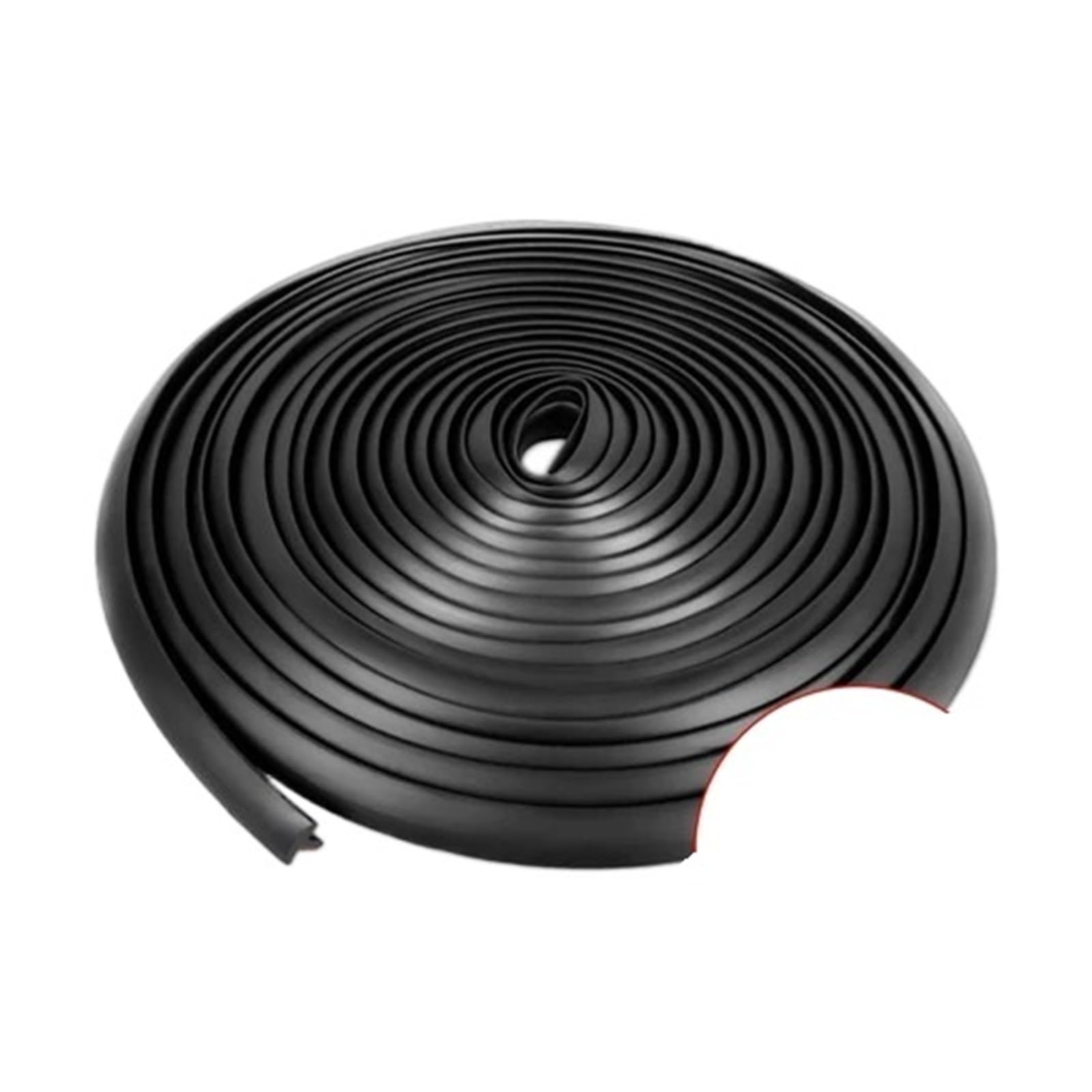 Auto-Gummidichtungsstreifen for Flare Arch Kleine schräge T-Typ-Dichtungskantenspaltstreifen Wasserdichter Schallschutz(2m) von TROIOIUM
