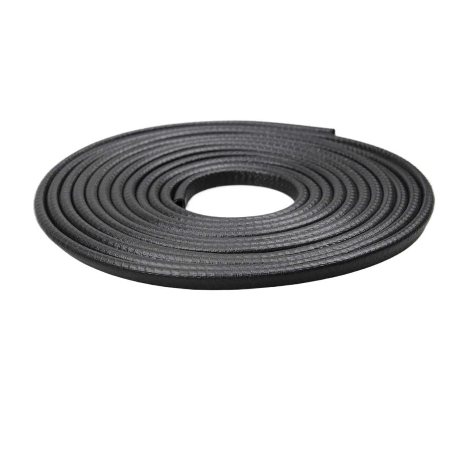 Kantenschutz for Autotüren, U-förmiger Kantendichtungsstreifen, universeller kratzfester Dichtungsstreifen, wasserdicht, schalldicht(2m black) von TROIOIUM