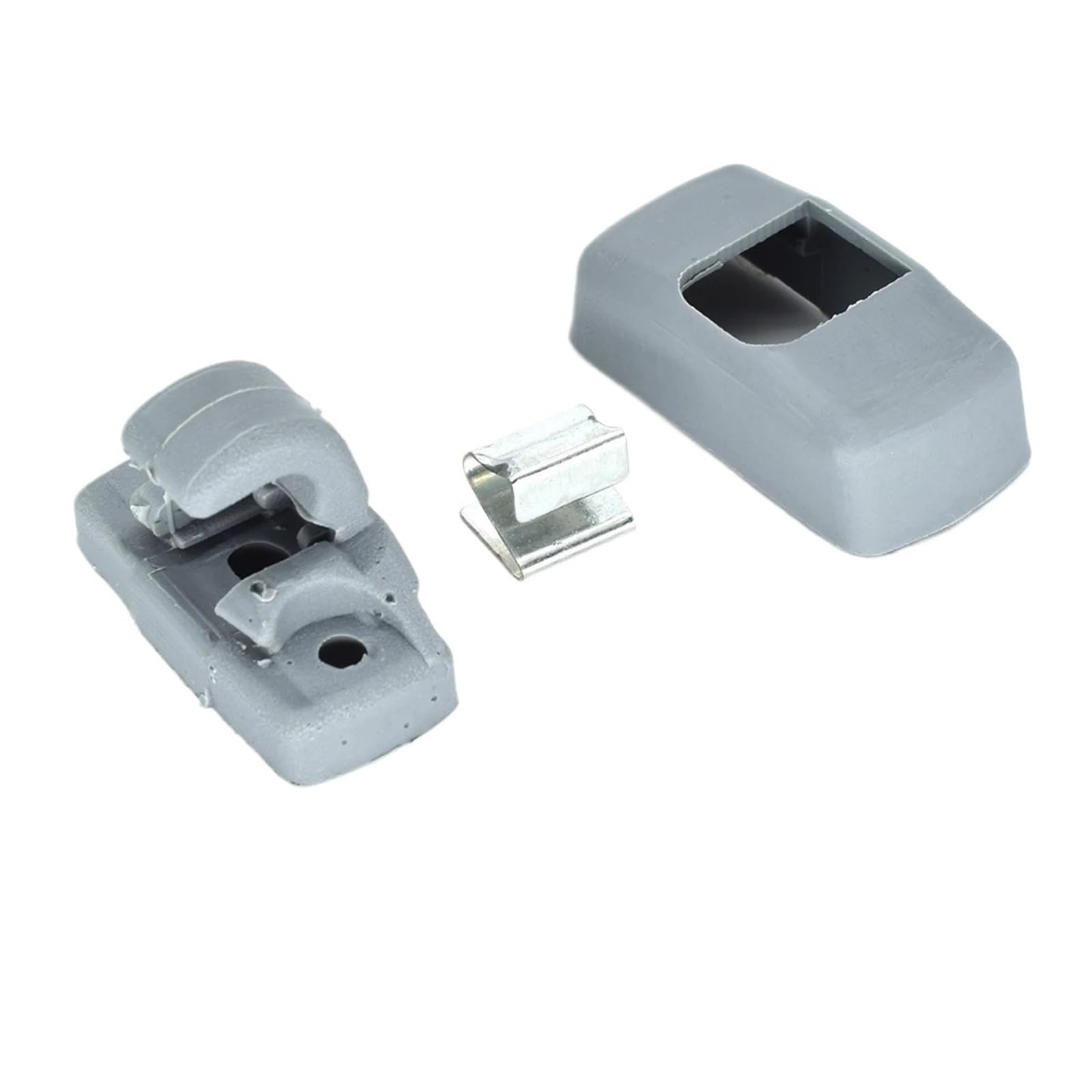 TROIOIUM 1 stück Grau Front Sonnenblende Haken Clips Halterung for XL Arosa Ibiza 6L ST Leon 1M 1P Toledo 5P Alhambra Cordoba Vario TROIOIUM 1 stück Grau Front Sonnenblende Haken Clips Halterung for XL Arosa Ibiza 6L ST Leon 1M 1P Toledo 5P Alhambra Cordoba Vario von TROIOIUM