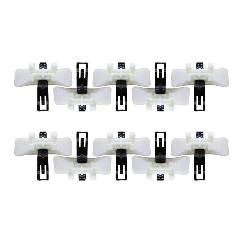 TROIOIUM 10 stücke Auto Körper Seite Rock Schutz Halte Schnalle for W124 for E-Klasse Unteren Dekor Moulding Trim Positioner Clips von TROIOIUM