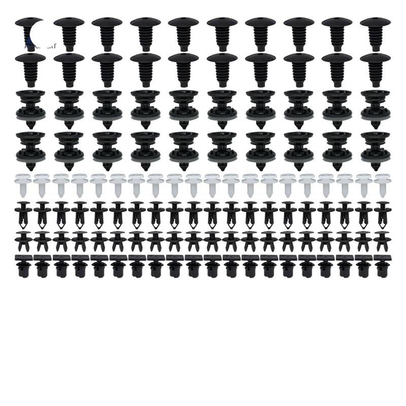 TROIOIUM 120x for Transporter T4 T5 T6 Auto Trim Futter Clips Stoßstange Retainer Auto Motor Unterboden Abdeckung Verschluss Kunststoff Push Nieten von TROIOIUM