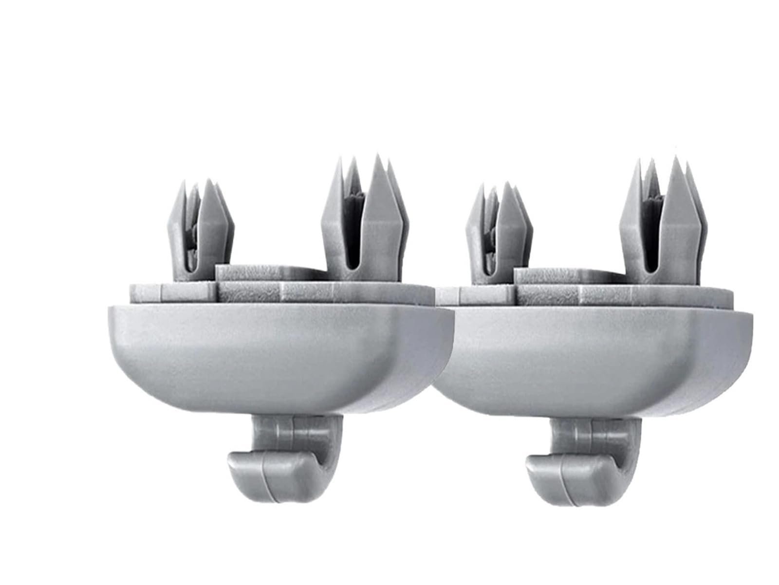 TROIOIUM 2 Stück Auto-Sonnenblenden-Clip, grau, for den Innenbereich, Kleiderbügel, Haken, Clip, Halterung for A1 A3 S3 A4 S4 Allroad A5 S5 Q3 Q5 8U0857562A, grau TROIOIUM 2 Stück Auto-Sonnenblenden-Clip, grau, for den Innenbereich, Kleiderbügel, Haken, Clip, Halterung for A1 A3 S3 A4 S4 Allroad A5 S5 Q3 Q5 8U0857562A, grau von TROIOIUM