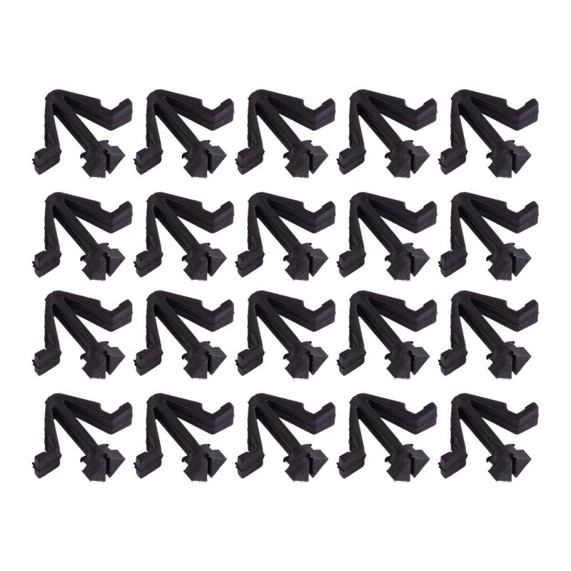TROIOIUM 20 stücke Auto Kühler Kühlergrill Trim Clip Retainer Kunststoff Fit von TROIOIUM