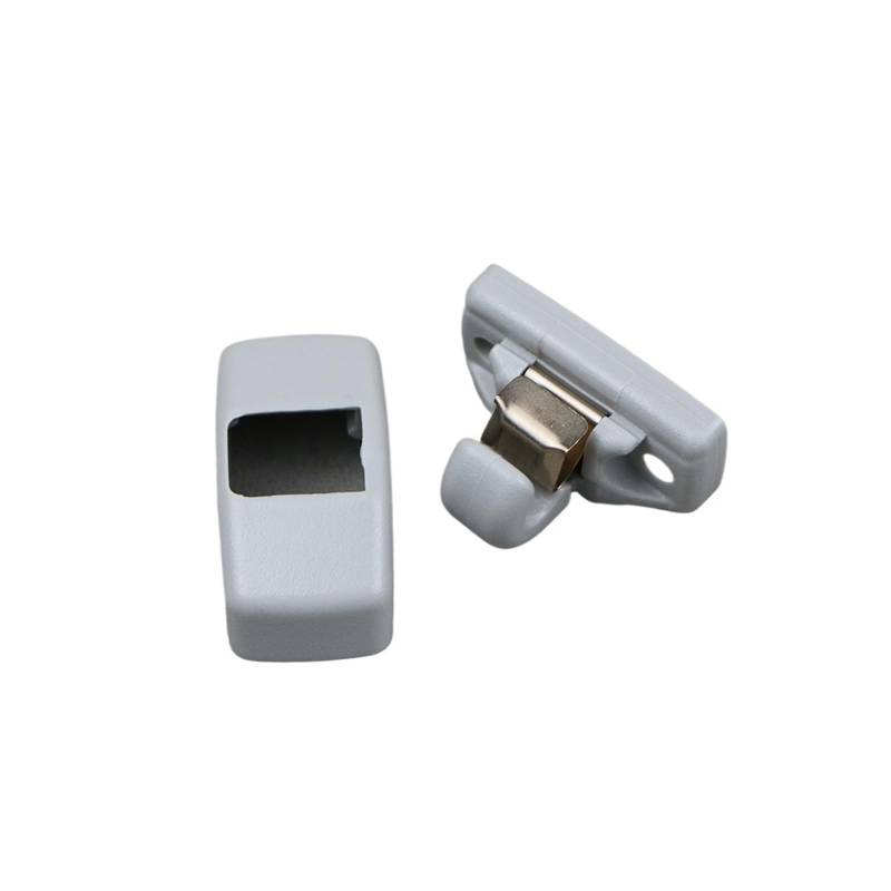 TROIOIUM 3B0857561B Original Grau Sonnenblende Clip Haken Halter for Fabia 3B0857563 von TROIOIUM