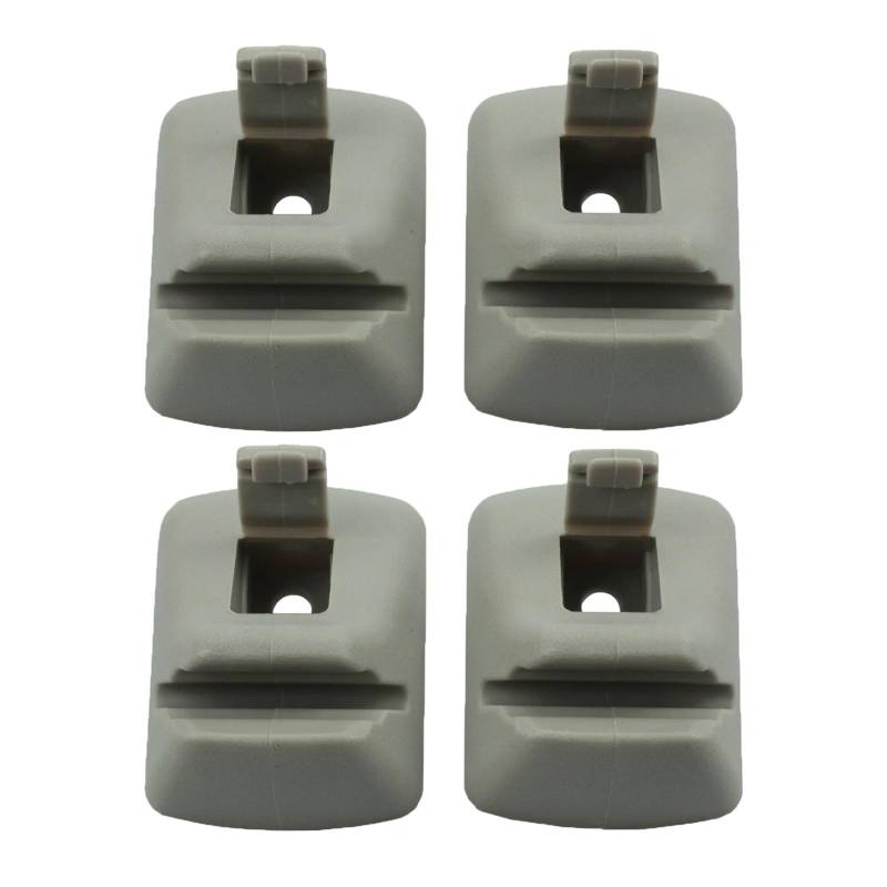 TROIOIUM Grauer Sonnenblenden-Halteclip for 2000 2001 2002 2003 2004 YS4Z-5404132-AAA(4 Pcs) von TROIOIUM
